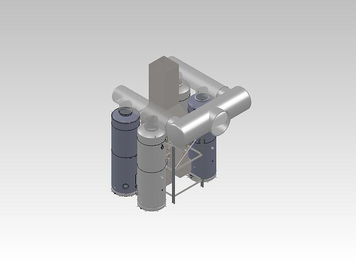 Coal Dryer Scrubber, Venturi ScrubberCondenser System